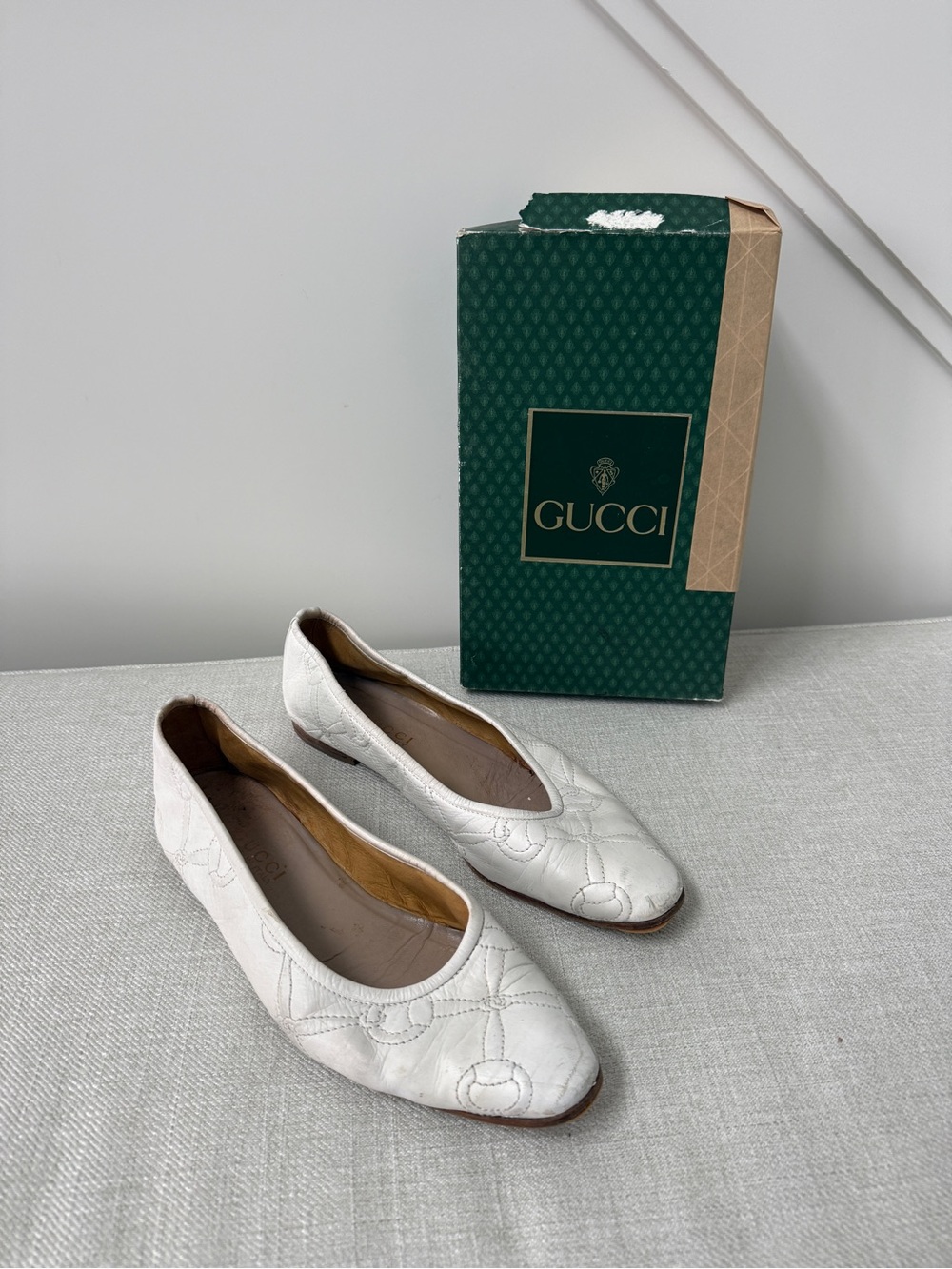 Vintage Gucci Ballet Flats EU 42 B